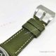 Copy Panerai Radiomir Black Seal PAM 754 Watch Green Braided Strap (6)_th.jpg